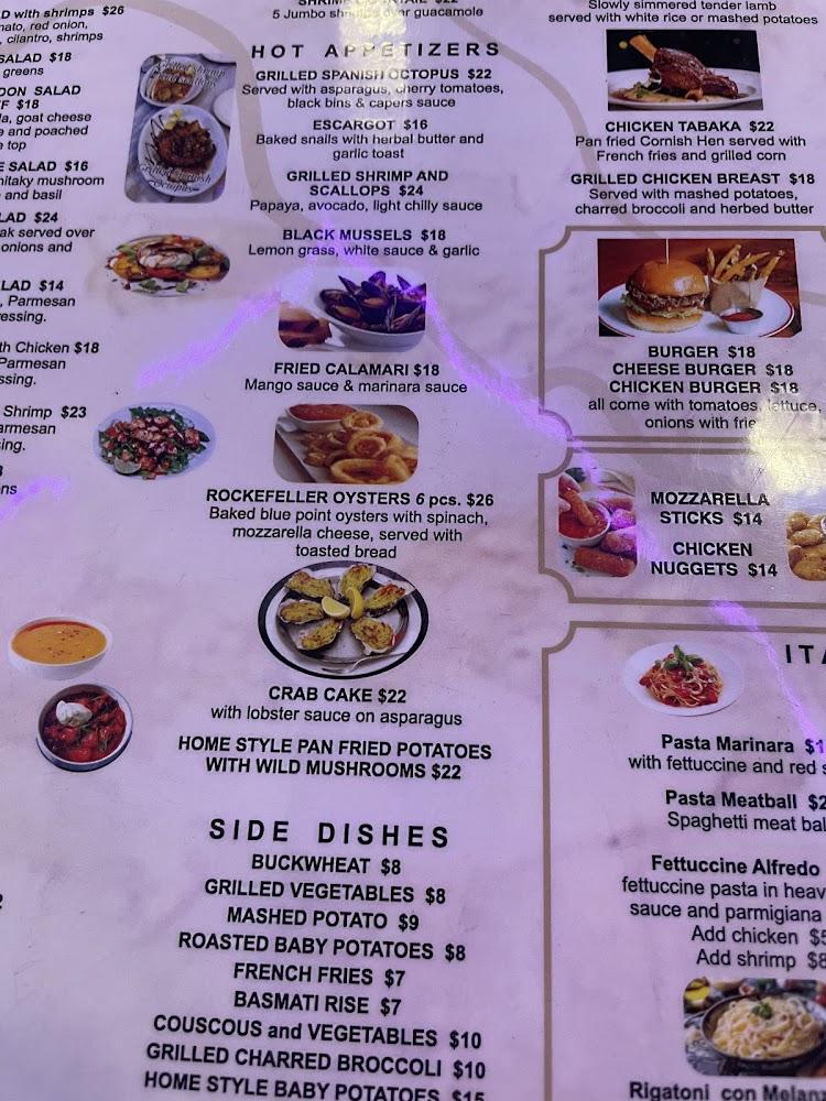RARE Italy Restaurant Steak Lobster Menu image 2